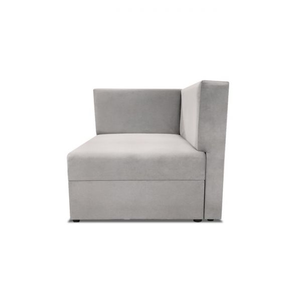 Диван модульный угловой «Бергамо», четыре секции, велюр, цвет dream yellow