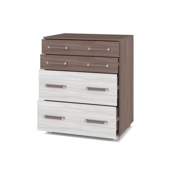 Комод Виора В88 520х800х966 Шимо темный/светлый