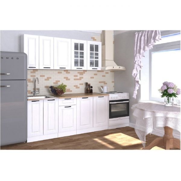 Кухонный гарнитур Гарнитур 14 Белый Вегас 1800 Белый