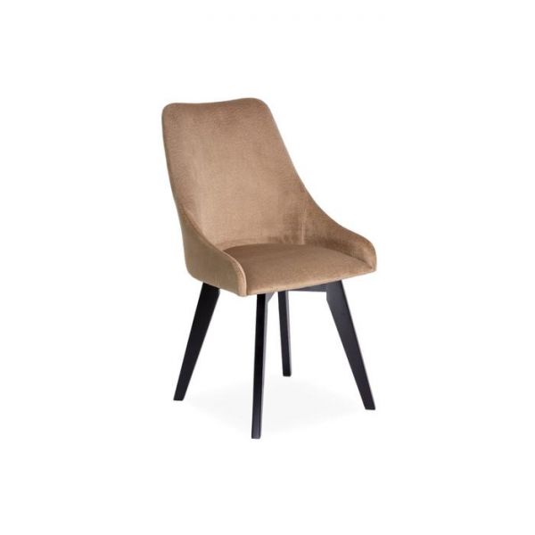 Стул Хэнк Аврора 04 мокко/ Стандарт массив Черное дерево