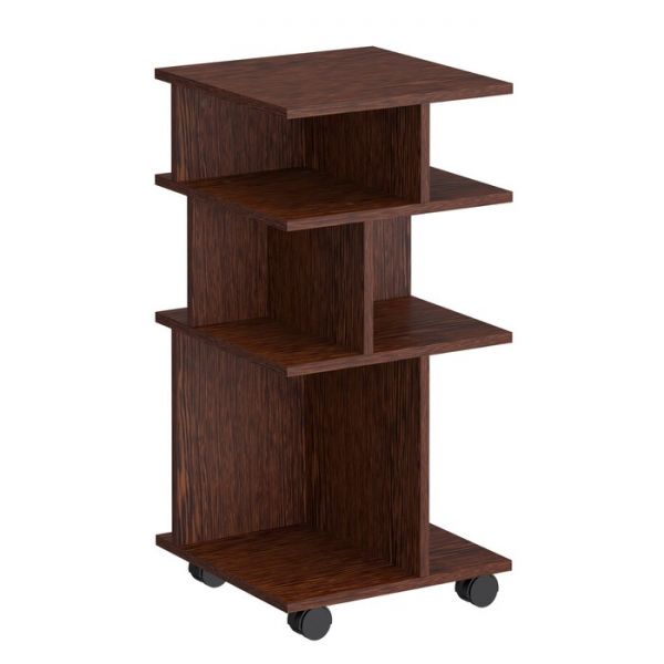 Стеллаж мобильный «Уфимка», 400 ? 400 ? 815 мм, цвет венге