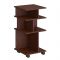 Стеллаж мобильный «Уфимка», 400 ? 400 ? 815 мм, цвет венге