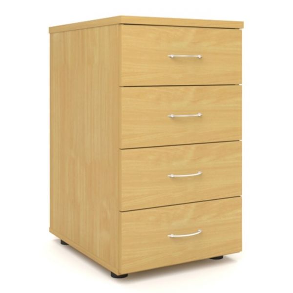 Тумба приставная, 430х550х750 мм, бук