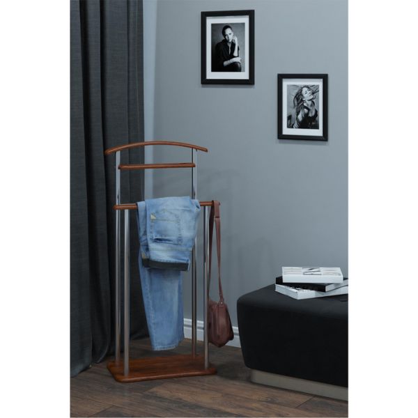 Вешалка напольная «Элдридж», 295 ? 500 ? 1050 мм, цвет белый