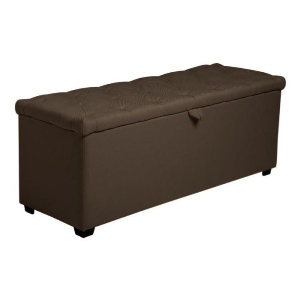 Банкетка Монако-3 1210х420хН430 Рогожка CHOCOLATE