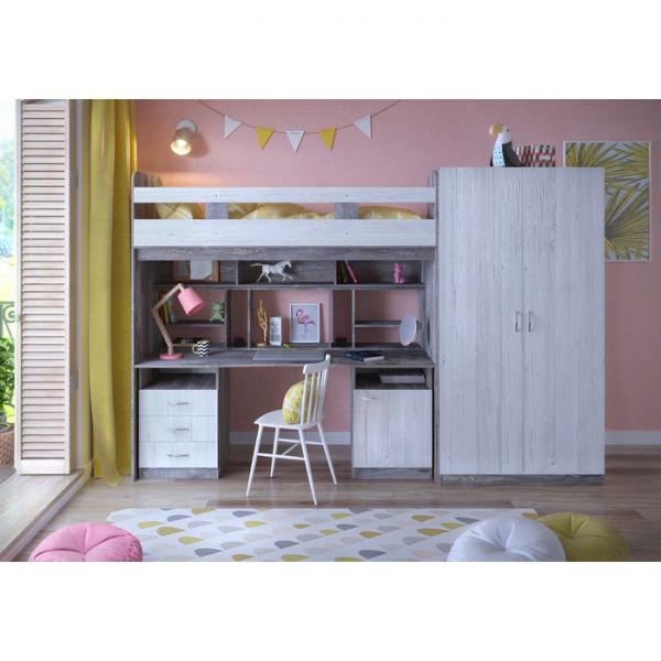 Детская комната Юта комплект №2 бетон/винтерберг