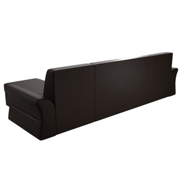 П-образный диван «Клайд», механизм дельфин, экокожа, цвет бежевый