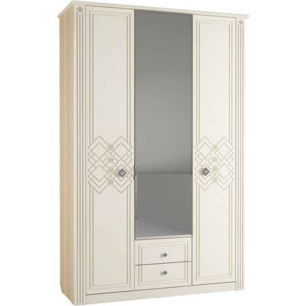 Шкаф «Капелла 20», 1510 ? 572 ? 2322 мм, цвет туя светлая