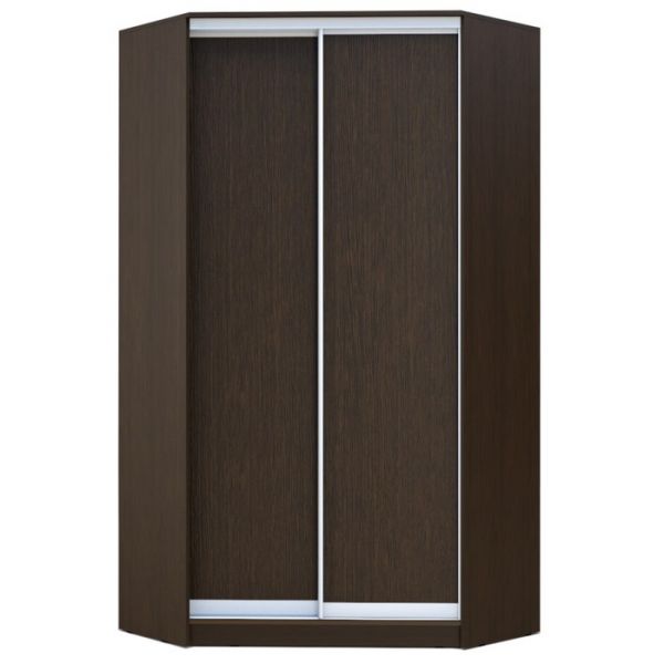 Угловой шкаф-купе Хит-У-23-4-11, 2300х1103х1103 ЛДСП Белый