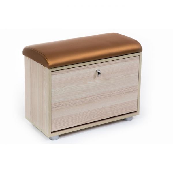 Обувница МС 1(109), 620х300х460, Ясень/Золотистый