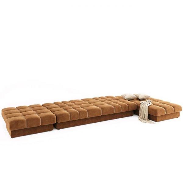 Комплект «Хьюстон», механизм книжка, велюр, цвет селфи 01 / подушки селфи 03