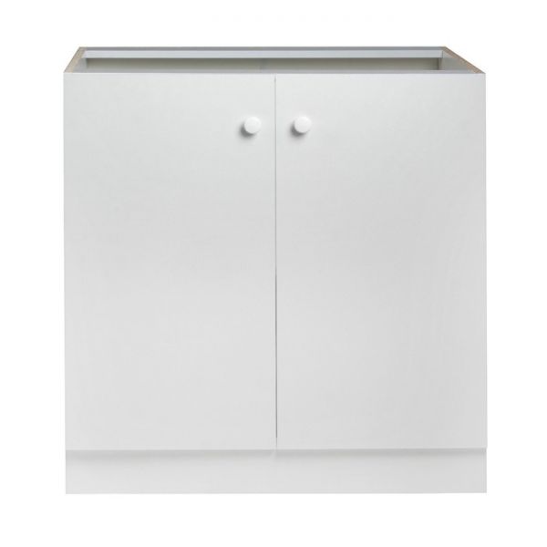 Шкаф напольный Гамма 800х580х820 Белый/Белый