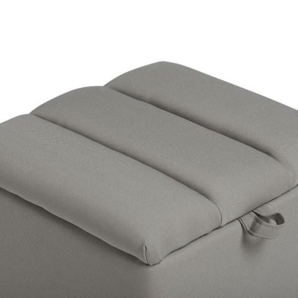 Пуф Осло мини 400х400х410 Рогожка ASH