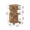 Стеллаж мобильный «Сеул», 400 ? 400 ? 815 мм, цвет дуб кельтик