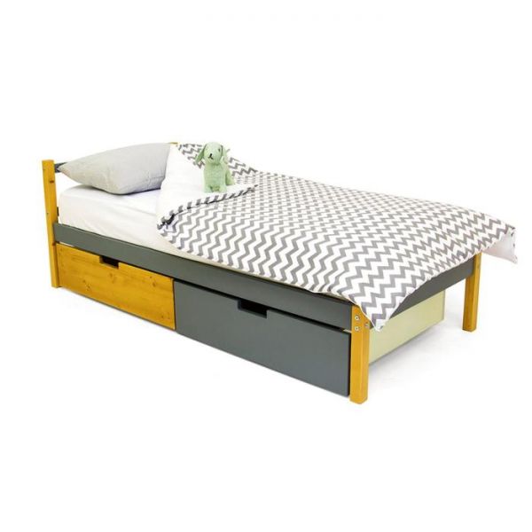 Детская кровать "Svogen classic дерево-графит"