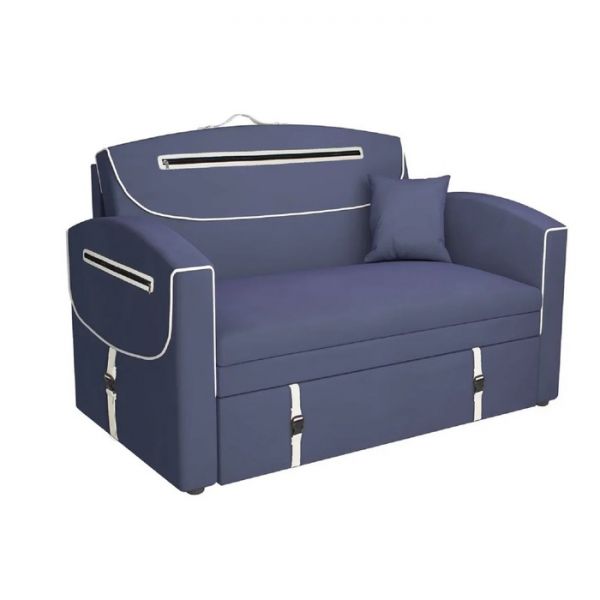 Диван "Портфель"  №5 лекко ирис / люкса милк