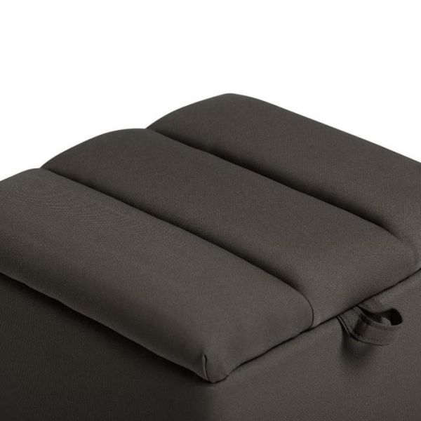 Пуф Осло мини 400х400х410 Рогожка GRAFIT