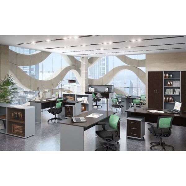 Стол письменный IMAGO СП-2 ясень шимо