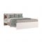Кровать «Ницца», 1400 ? 2000 мм, бодега светлый / ясень шимо тёмный