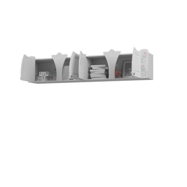 Полка «Розалия №7», 1210 ? 320 ? 462 мм, цвет лиственница белая