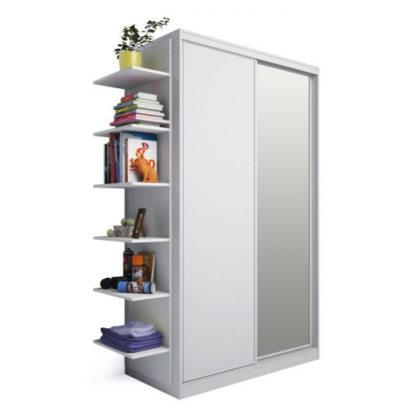 Стеллаж для увлечений 350х260х2000 Белый