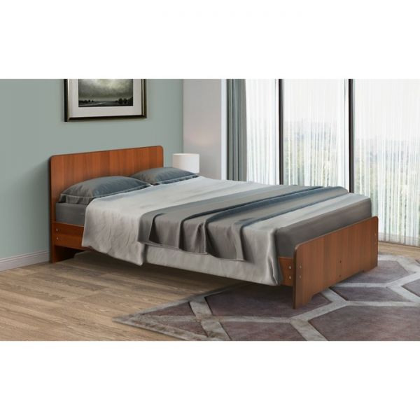 Кровать на уголках №5, 1200 ? 2000 мм, цвет итальянский орех