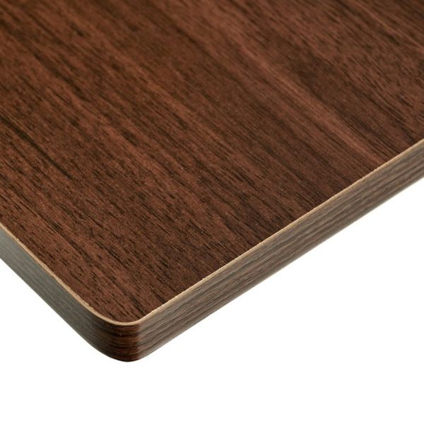 Стол  «Ролет», многофункциональный на колёсах, мдф, металл, цвет тёмное дерево / чёрный