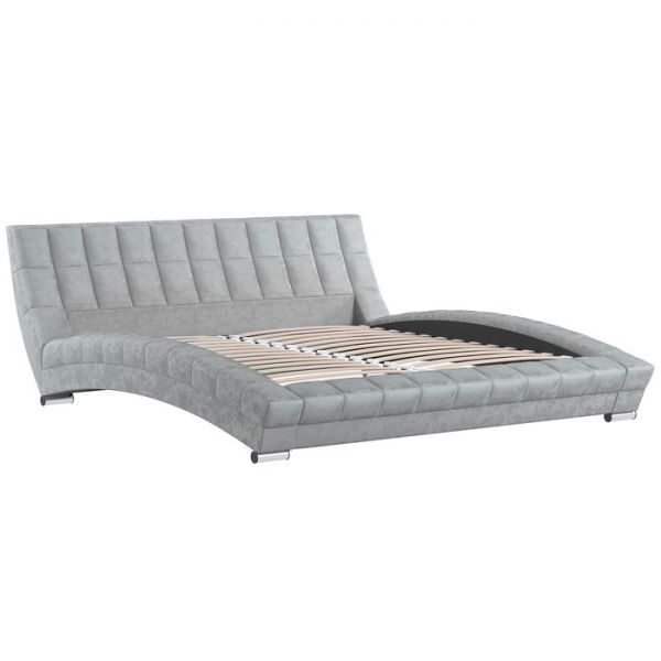 Кровать Оливия, 1800х2000, ортопедическое основание, Дарлинг грей сандал/Светло-серый