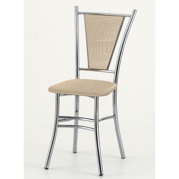 Стул «Квартет-М», хром, цвет рубин