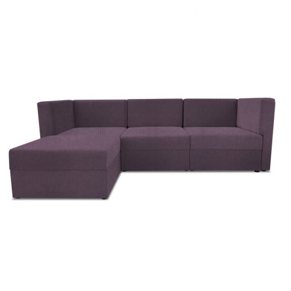 Диван модульный угловой «Бергамо», четыре секции, велюр, цвет dream yellow