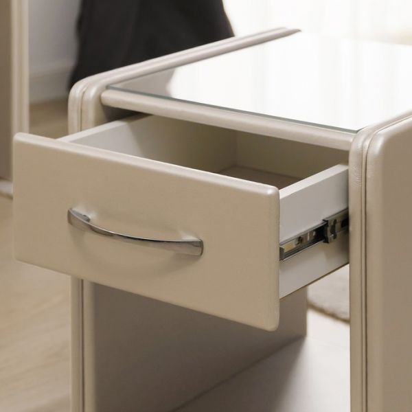 Тумба «Алеро», узкая, 1 ящик, 410 ? 430 ? 530 мм, цвет взбитые сливки