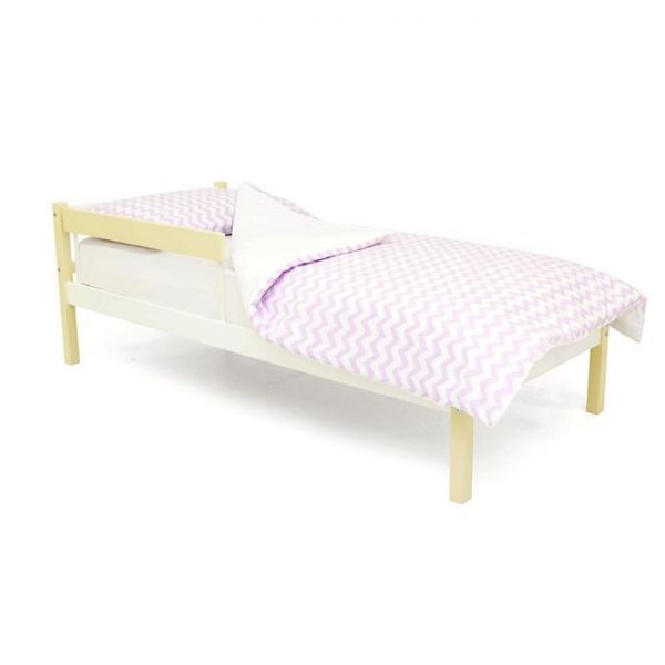 Детская кровать "Svogen classic бежево-белый"