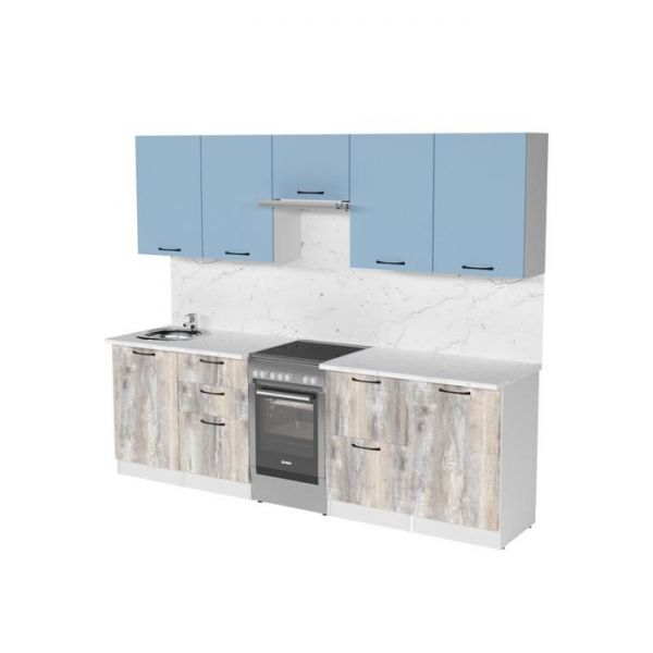 Кухонный гарнитур Аквамарин 2500