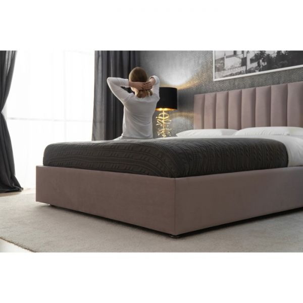 Кровать «Алькасар» без ПМ, 1400 ? 2000 мм, ортопедическое основание, цвет velutto 11