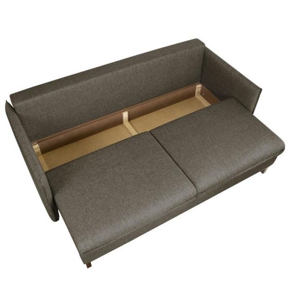 Диван "Матис" c подлокотниками, ткань рогожка Melange