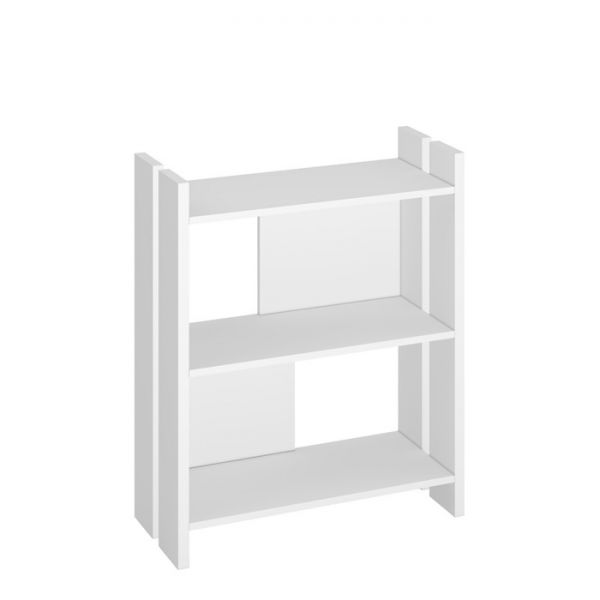 Стеллаж, 700 ? 320 ? 850 мм, цвет нельсон/белый