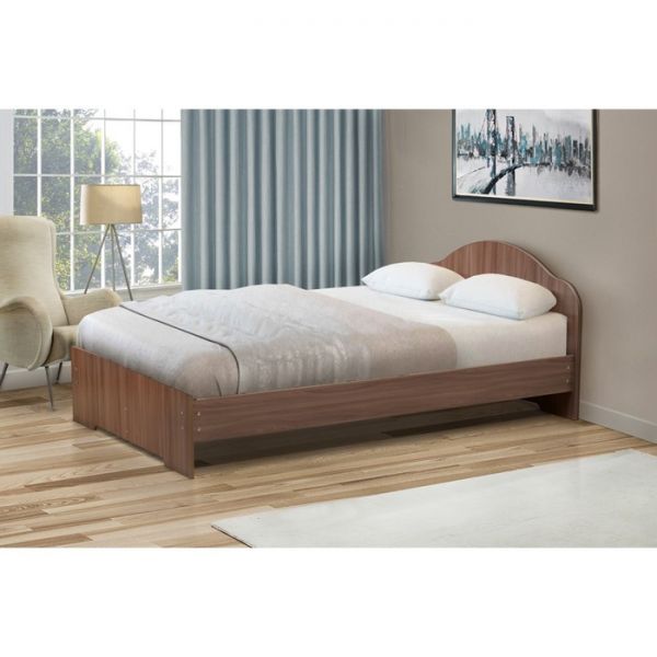 Кровать на уголках №3, 1200 ? 2000 мм, цвет ясень шимо тёмный