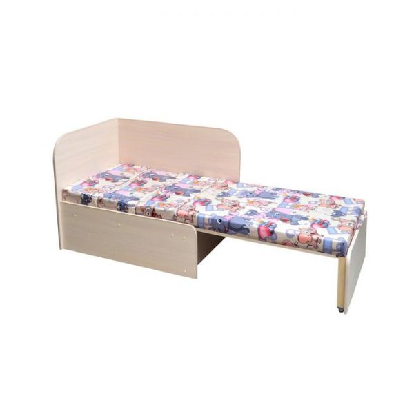 Тахта "Вырастайка", ткань Слоники (угол левый)