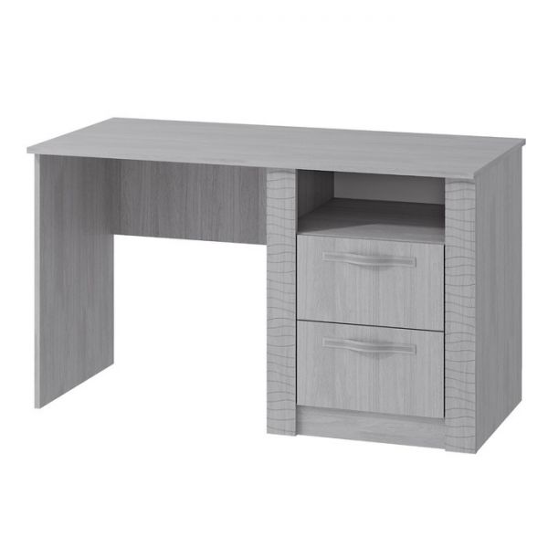 Стол письменный  Монако 1248х600х721 ясень белый/F12