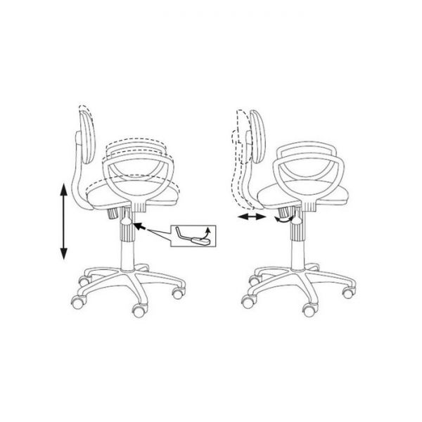 Кресло CH-213AXN/B черный