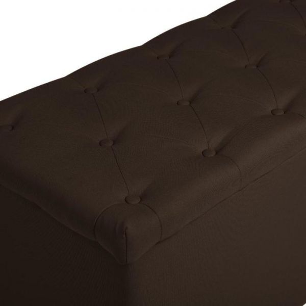 Банкетка Монако-3 1210х420хН430 Рогожка CHOCOLATE