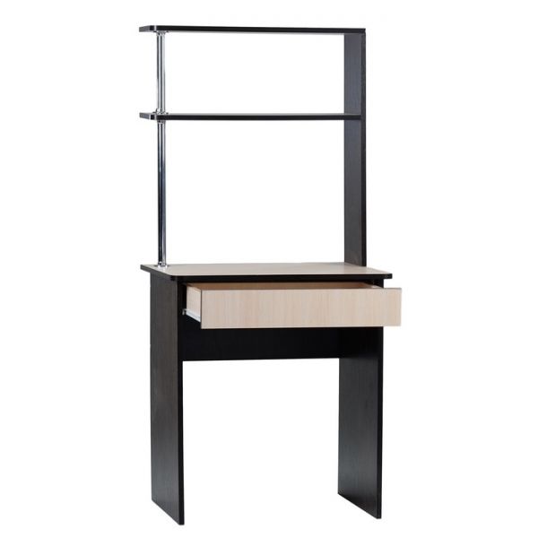 Стол компьютерный СК4, 680х550х1500, венге / дуб молочный