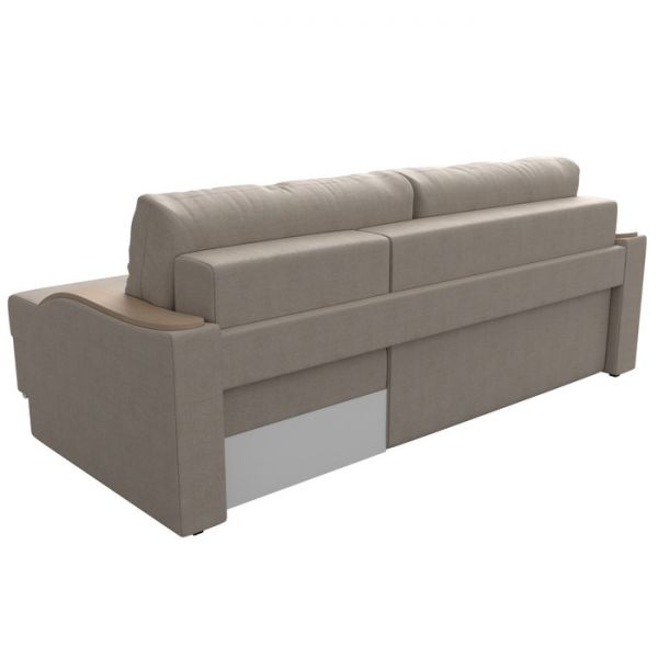 Угловой диван «Дарси», механизм еврокнижка, рогожка, цвет корфу 02