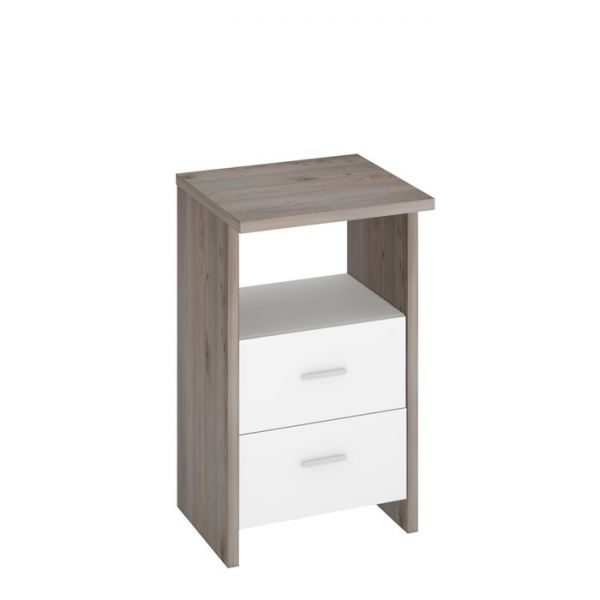 Тумба, 445 ? 450 ? 770 мм, цвет нельсон/белый