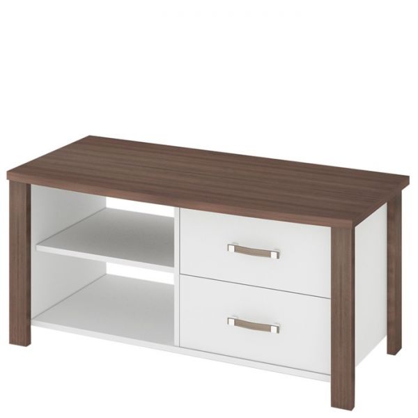 ТВ консоль, 1100 ? 480 ? 520 мм, цвет нельсон / белый
