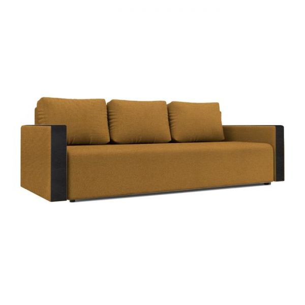 Диван «Алиса 4», рогожка, цвет savana бери/теос блек, 130 ? 185 см