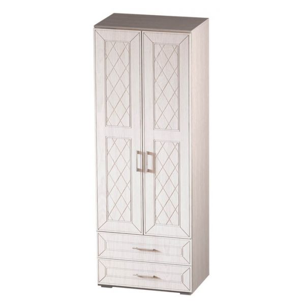 Шкаф 2-х створчатый Британика 802х510х2176 дуб атланта/F22