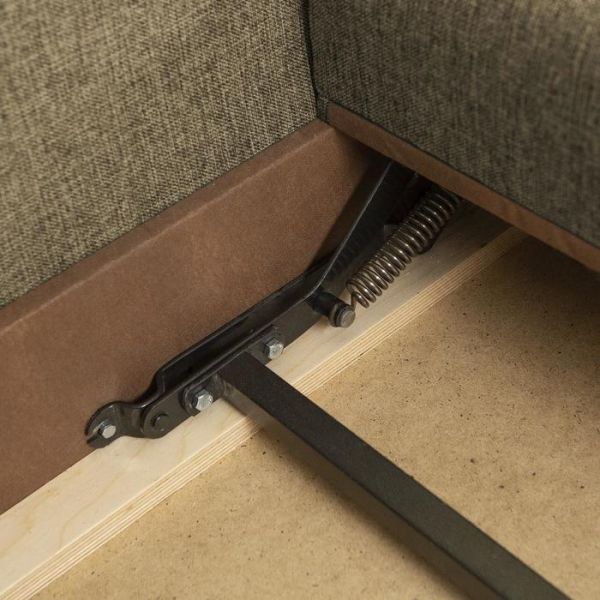 Диван "Матис" c подлокотниками, ткань рогожка Melange