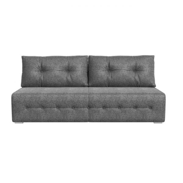 Прямой диван «Лондон», механизм еврокнижка, рогожка, цвет коричневый