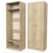 Шкаф Альянс-1, 740х470х2000, Бодега светлый